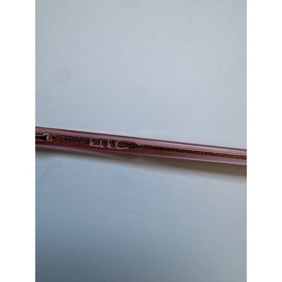 NEW Nicole Miller DOMINICA Grey pink oval Eyeglasses main image 7